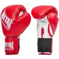 Metal Boxe Gants de boxe Initiation 10 Oz Rouge