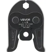 Vevor Mâchoire de Sertissage 15 mm Mâchoire à Sertir pour Tuyaux en Acier Inoxydable Type V