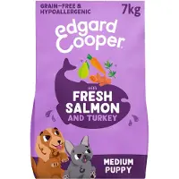 Edgard & Cooper Puppy - Saumon & Dinde fermière - 7 kg