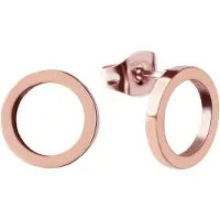 GOOD.designs Boucles d'oreilles or rose