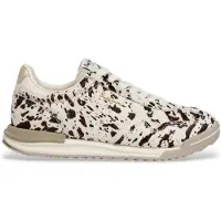 Pepe Jeans pour femme. PLS600059 Baskets Marvin Leo à imprimé animalier (39), Plat, Lacets, Casuel
