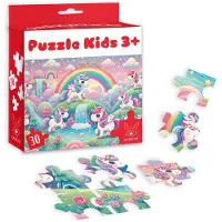 Kangur Casse-tête 30 licornes enfants 3+
