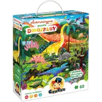 Czuczu Casse-tête d'observation - Dinosaures (60 pièces)