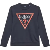 GUESS Sweat bleu marine / rouge / blanc