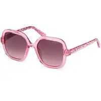 GUESS Gu00230 Junior Sunglasses Rose Gradient Bordeaux/CAT3 Fille