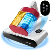 DS Produkte CLEANmaxx Aspirateur à main anti-acariens 400W blanc/rouge