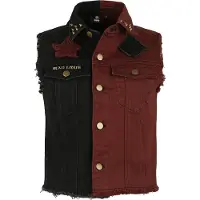 Batman Veste Sans Manches DC Comics de - Harley Quinn Mad Love - S - XL - pour Femme - noir/rouge - Taille M