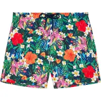 Hom Shorts de bain ' Beach Boxer Peacock ' mélange de couleurs