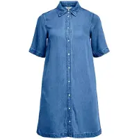 Object En Denim Mini-robe