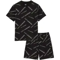 We fashion Pyjama gris clair / gris foncé / noir
