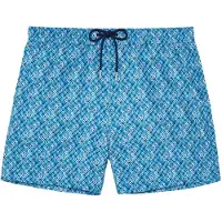Hom Shorts de bain ' Beach Boxer Camaiore ' bleu / turquoise