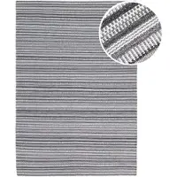 Axi Java Tapis D'Extérieur, Rectangulaire, Gris, 200X290 Cm / Épaisseur : 5 Mm - Tapis Jardin Extérieur/Intérieur - Tapis Balcon Fabriqué À Partir De