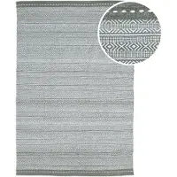 Axi Rhodos Tapis D'Extérieur, Rectangulaire, Vert, 160X230 Cm / Épaisseur : 5 Mm - Tapis Jardin Extérieur/Intérieur - Tapis Balcon Fabriqué À Partir