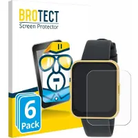BROTECT Protection Clair, Film de protection pour smartwatch, Transparent