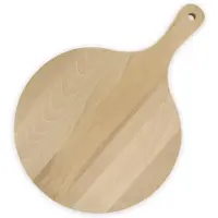 Fackelmann 31760 Planche À Pizza, Planche En Bois, Planche À Découper, Planche Ronde, Bois, 30 Cm