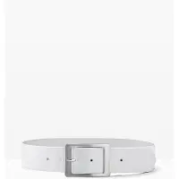 Bonprix Ceinture en cuir à boucle carrée