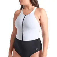 Arena Maillot de bain modelant 'Shapewear Silvia B-Cup' noir / blanc