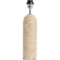 Light & Living Lampe de table - beige - Malakai - pierre - Ø 9cm - E27 - 8316213 -