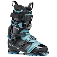 Scarpa - Chaussures de télémark - TX Pro W Black Polar Blue en Aluminium - Taille 38 - Noir