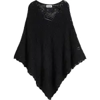 Bonprix Poncho aspect crochet