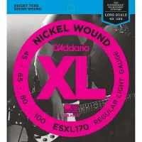 D'Addario ESXL170 Cordes de basses