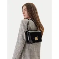Armani Exchange pour femme. XW002169AF21362UC001 Sac à main Amy noir (OSFA), Casuel, Polyuréthane