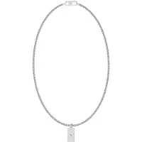 GUESS Chaîne '26 4G Pave' gris foncé