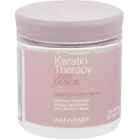Alfaparf Milano Lisse Design Keratin Therapy Rehydrating Mask masque nourrissant pour cheveux secs et abîmés 200 ml