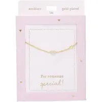 Depesche Collier doré « Heart of Gold » - Bijoux pour femmes - Pendentif en forme de cur