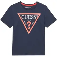 GUESS T-Shirt marine / rouge / blanc
