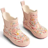 Wheat Bottes en caoutchouc 'Beta' vert / rose / rouge