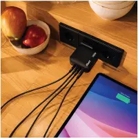 Verbatim GaN Charger 165W Universel Noir Secteur Charge rapide Intérieure