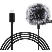 Puluz Microphone De Smartphone Pu425 Usb-c 1.5 M