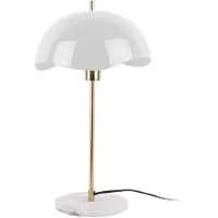 Leitmotiv - Tafellamp Waved Dome - Wit (E27)