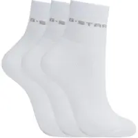 G-Star Lot de 3 chaussettes Anklet - Blanc - Femmes