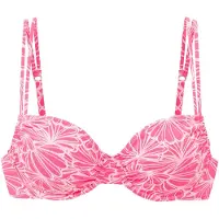 Venice beach Hauts de bikini rose clair / blanc