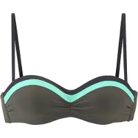 s.Oliver Hauts de bikini 'Yella' turquoise / olive / noir