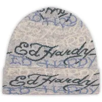Ed Hardy Bonnet crème / bleu / gris / anthracite