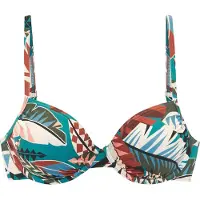 Buffalo Hauts de bikini bleu clair / olive / rouge foncé / blanc