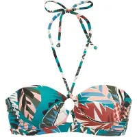 Buffalo Hauts de bikini aqua / rose / bourgogne / noir