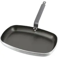De Buyer Poêle à Poisson Antiadhésive Choc 38 Cm