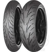 Mitas Touring Force Sp 75w Tl Sports-touring Rear Tire Argenté 190 / 55 / ZR17