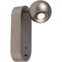 Lucide Ampoule de lampe murale Montana Design Grey