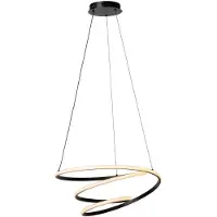Lucide Lampe pendante moderne Espiral 40W noir