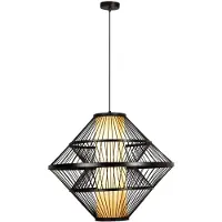 Lucide Lampe suspendue Pasquino Ø 60 cm noirs
