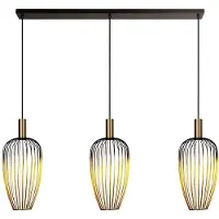 Lucide Aurelie 3-Light Suspension Gold