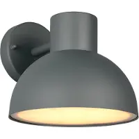 TRIO ELBE - Applique murale - Anthracite - 1 ampoule E27 de 4,9 W non fournie - Montage mural - Éclairage extérieur - IP44