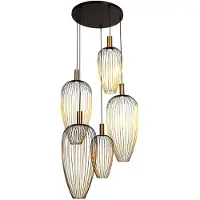 Lucide Aurelie 15-Light Suspension Gold