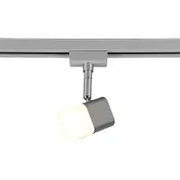 TRIO Lampe sur rail Roubaix gris