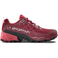 La Sportiva - Chaussures de randonnée journée en GORE-TEX - Akyra II W GTX Redwood/Rosebay pour Femme - Taille 38 - Bordeaux
